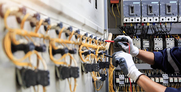 Professional Electrician technician working in West Liberty, OH